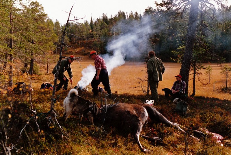 1992_0008.jpg - Dagens andre kaffekok vart ved dagens andre fall, - på Stakkjølen
