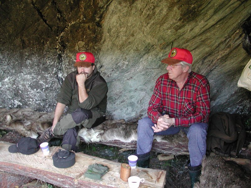 EPSN0001.JPG - Kaffekok i gapahuken på Kattjønnmyra