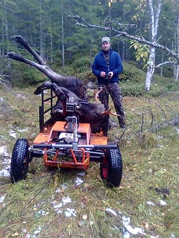 Bilde0077.jpg - Frakting på kombidoning innlånt av Furudales Jaktlag