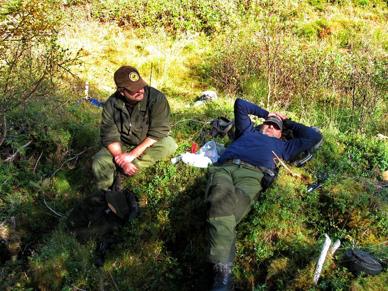 IMG_1089.JPG - Elgjakt er topp rekreasjon, - særlig i godvær