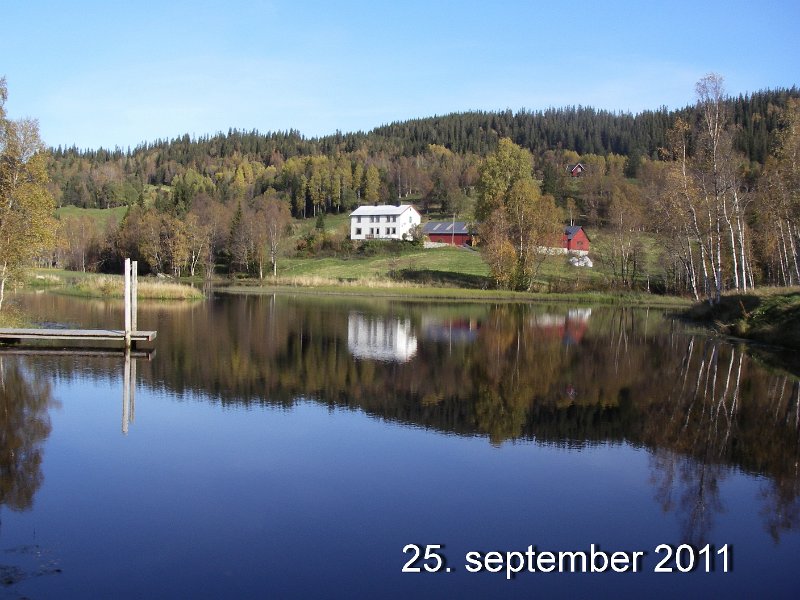 IMGP2075.JPG - Elgjakta starta med godvær i 2011. Snustad Nedre