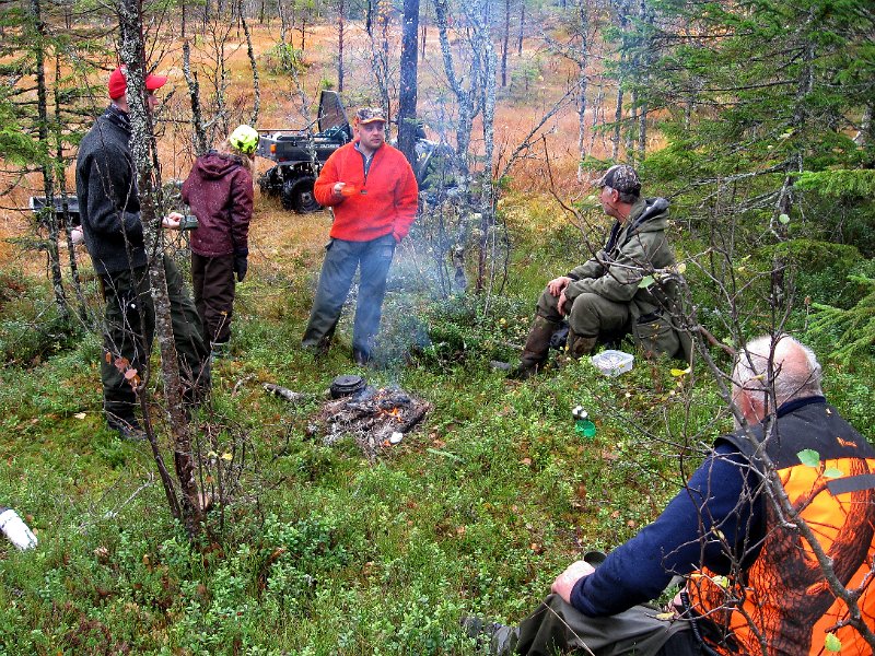 IMG_2994.JPG - Indre Venna elgjaktlag mangler nå kun  ei kvige på kvoten på Vennamarka